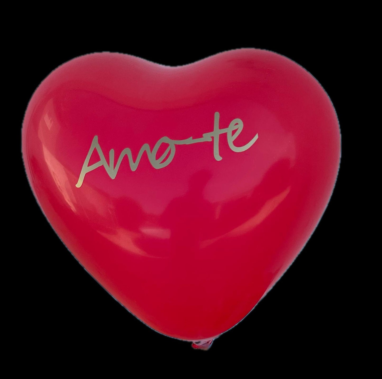 Balão palavra amo-te